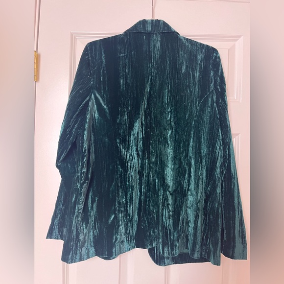 Maurices Green Velvet Blazer - Picture 3 of 3